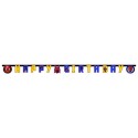 Spider-Man Geburtstagsgirlande Happy Birthday zum Kindergeburtstag