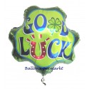 Good Luck Luftballon mit Ballongas-Helium, Viel Glück, Ballongruß, 5