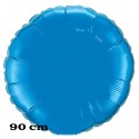 Rundballon Jumbo blau (ungefüllt)