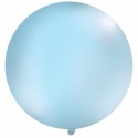 Großer Rund-Luftballon, 1 Meter Ø, Pastell Himmelblau
