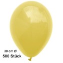 Luftballons, Latex 30 cm Ø, 500 Stück / Gelb - Gute Qualität