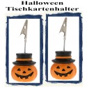 Tischkartenhalter, Halloween - Orange, 2 Stück