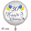 Happy Birthday Balloons Luftballon zum 30. Geburtstag