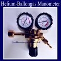 Ballongas-Manometer, Druckminderer, Auffüllventil für Heliumballons