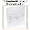 Hochzeits-Gästebuch Hochzeitstauben