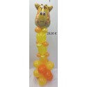 Fröliche Giraffe