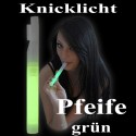 Knicklicht Pfeife, 15 cm, grün