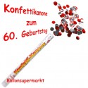 Konfettikanone zum 60. Geburtstag, Verkehrsschilder