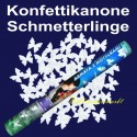 Konfettikanone Schmetterlinge