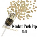 Konfetti Push Pop, Gold