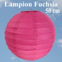 Lampion, 50 cm, Fuchsia, XL