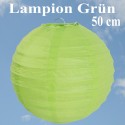 Lampion, 50 cm, Grün, XL