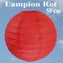 Lampion, 50 cm, Rot, XL