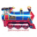 Luftballon Lokomotive, Folienballon ohne Ballongas