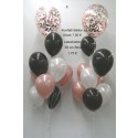 Ballon-Bouquet mit Konfetti Luftballon und Latexballons