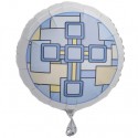 Luftballon aus Folie ohne Helium zur Konfirmation, Kreuz