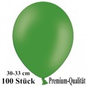 Luftballons, Latex 30cm Ø, 100 Stück / Dunkelgrün