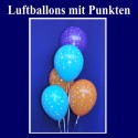 Motiv-Luftballons-Punkte