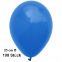 Luftballons-Blau-100-Stück-25-cm
