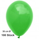 Luftballons-Grün-100-Stück-28-30-cm