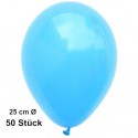 Luftballons-Himmelblau-50-Stück-25-cm