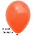 Luftballons-Orange-100-Stück-28-30-cm