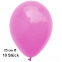 Luftballons-Pink-10-Stück-25-cm