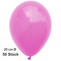 Luftballons-Pink-50-Stück-25-cm