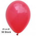 Luftballons-Rot-50-Stück-25-cm