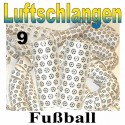 Fussball Luftschlangen, 9 Rollen, Jumbo