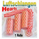 Luftschlangen Hearts 1 Rolle