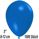 Luftballons Mini, Blau, 1000 Stück, 8-12 cm 