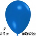 Luftballons Mini, Blau, 10000 Stück, 8-12 cm 