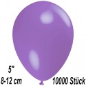 Luftballons Mini, Lavendel, 10000 Stück, 8-12 cm 