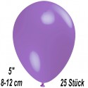 Luftballons Mini, Lavendel, 25 Stück, 8-12 cm 