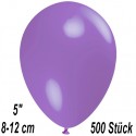 Luftballons Mini, Lavendel, 500 Stück, 8-12 cm 