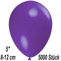 Luftballons Mini, Violett, 5000 Stück, 8-12 cm 