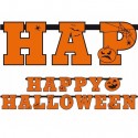 Happy Halloween Party-Banner, Girlande, Partydeko zu Halloween