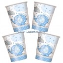 Partybecher Baby Shower, Blau, 8 Stück