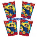 Feuerwehrmann Sam, Partybecher, 8 Stück