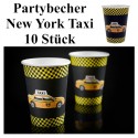 Partybecher, New York, 10 Stück