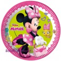 Minnie Maus Happy Helpers, Partyteller, 8 Stück