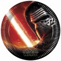 Star Wars The Force Awakens, Partyteller, 8 Stück