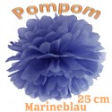 Pompom, Marineblau, 25 cm