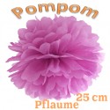 Pompom, Pflaume, 25 cm