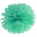 Pompom, Dunkelmint, 35 cm