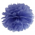 Pompom, Marineblau, 35 cm