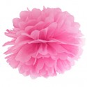 Pompom, Pink, 35 cm