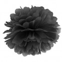 Pompom, Schwarz, 35 cm