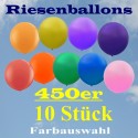 Riesenluftballons 450er Rund 10 Stück